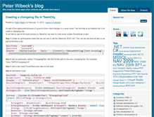 Tablet Screenshot of blog.wibeck.org